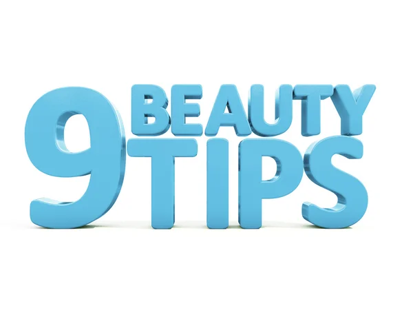 3d Beauty tips — Stock Photo, Image