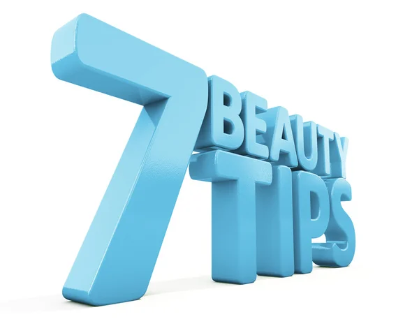 3d Beauty tips — Stock Photo, Image