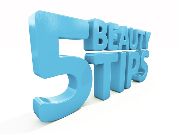 3d Beauty tips — Stock Photo, Image