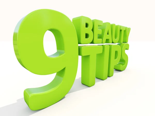 3d Beauty tips — Stock Photo, Image