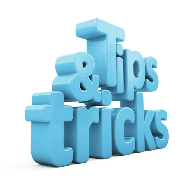 3d tips og tricks - Stock-foto