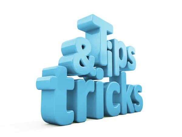 3d tips and tricks — Stock Photo, Image