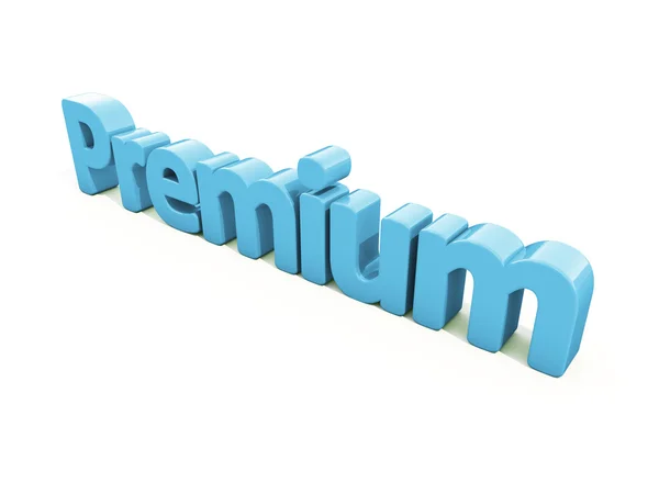 3d word premium — Stock Photo, Image