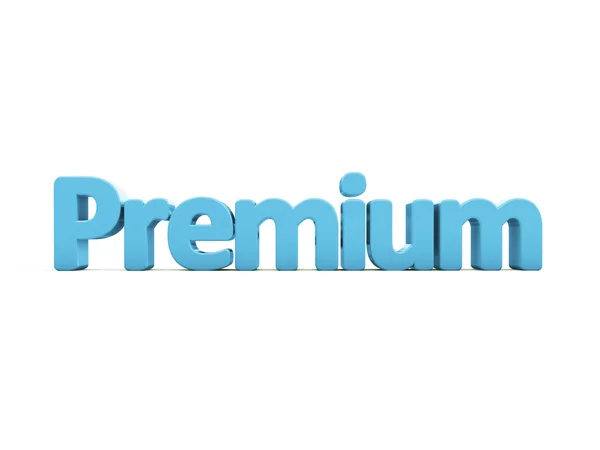 3D ordet premium — Stockfoto