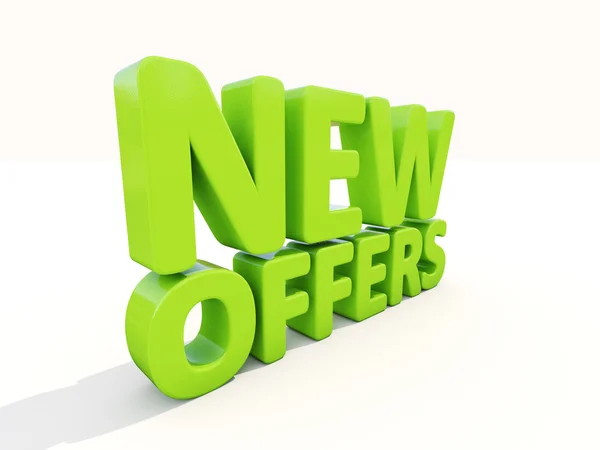 3d New offers — Stock Photo, Image