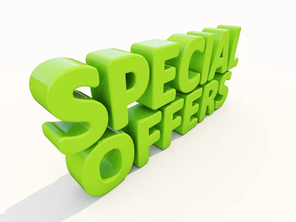 3d Special offers — Stock Photo, Image