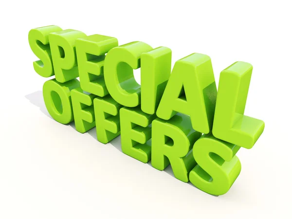 3d Special offers — Stock Photo, Image