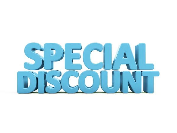 3d Special discount — Stock Photo, Image