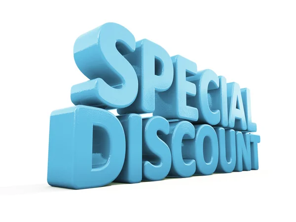 3d Special discount — Stock Photo, Image