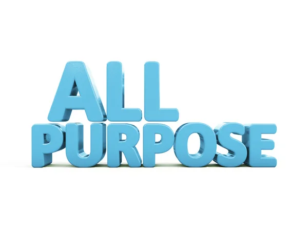 3d All Purpose — Stock Photo, Image