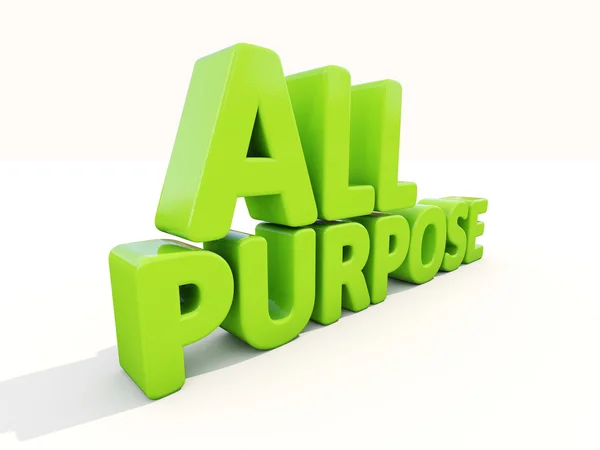 3d All Purpose — Stock Photo, Image