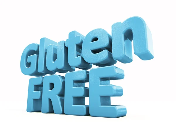 3d glutenfrei — Stockfoto