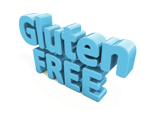 3d Gluten Free — Stock Photo, Image