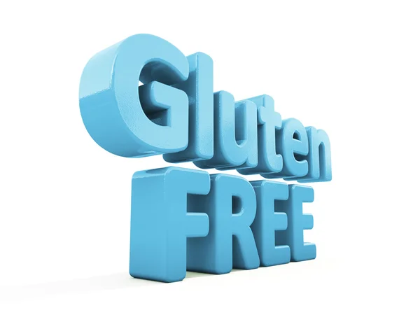 3d glutenfrei — Stockfoto