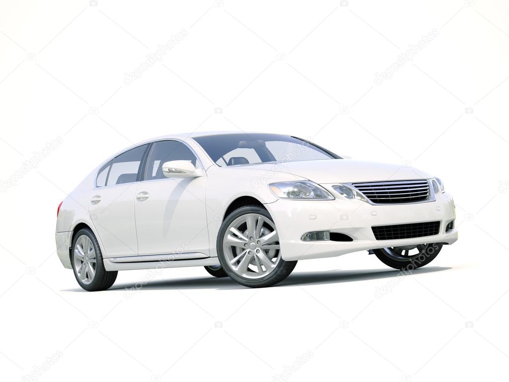 Modern luxury car