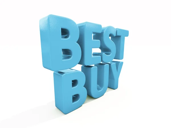 3D melhor compra — Fotografia de Stock