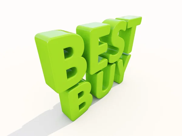 3d Best Buy — Stock Photo, Image