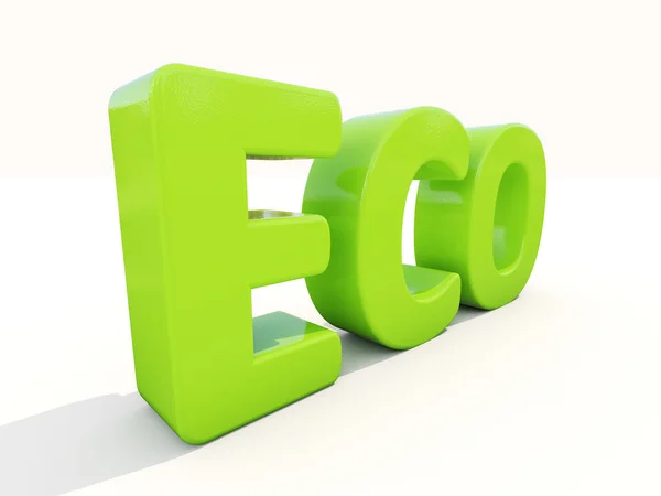 3d Eco — Stock Photo, Image