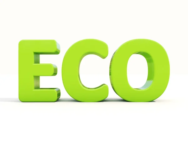 3d Eco — Stock Photo, Image