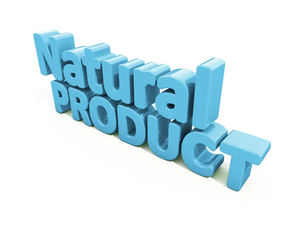 Producto natural 3d — Foto de Stock