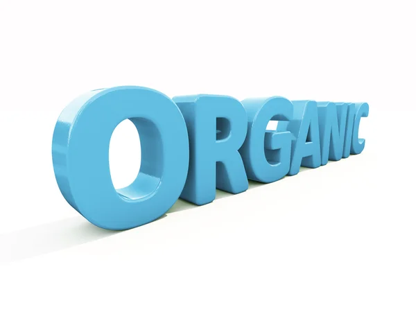 3d organico — Foto Stock