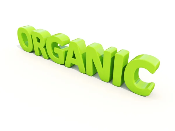 3d organico — Foto Stock