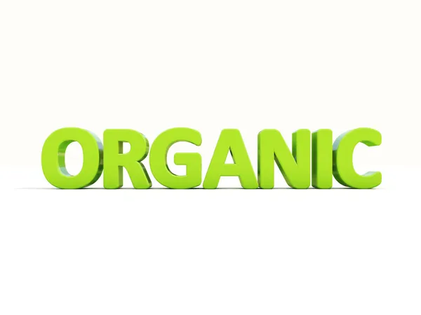 3d organico — Foto Stock