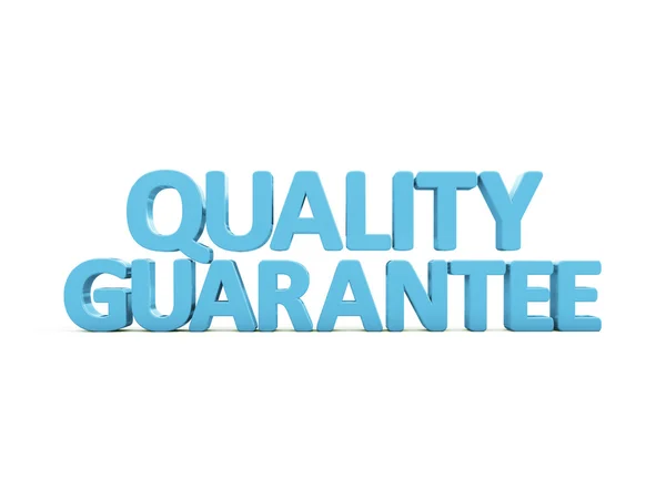 3d Quality guarantee — Stock Photo, Image