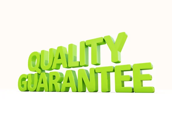 3D gwarancja jakości — Zdjęcie stockowe