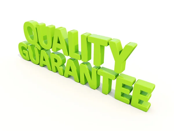 3d Quality guarantee — Stock Photo, Image