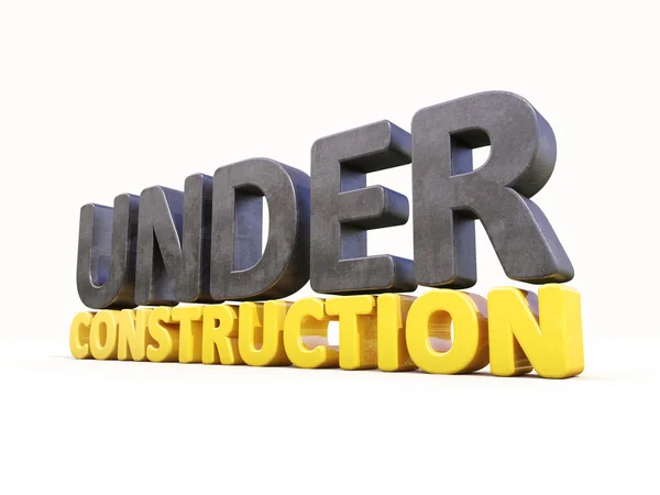 Under construction — Stock Photo, Image