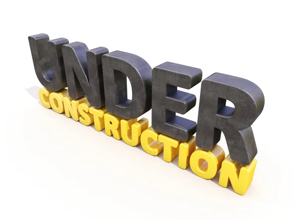 Under construction — Stock Photo, Image