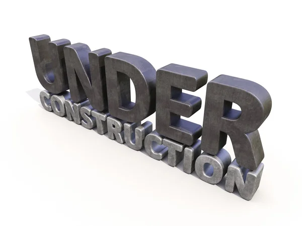 Under construction — Stock Photo, Image