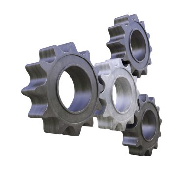 Metal cogwheels