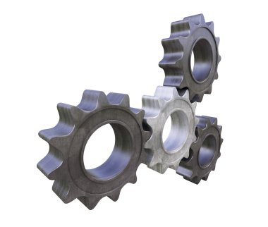 Metal cogwheels