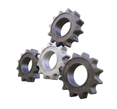 Metal cogwheels