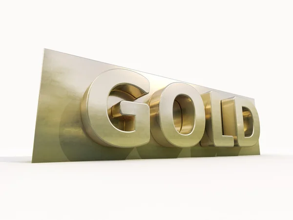 Icono de oro — Foto de Stock