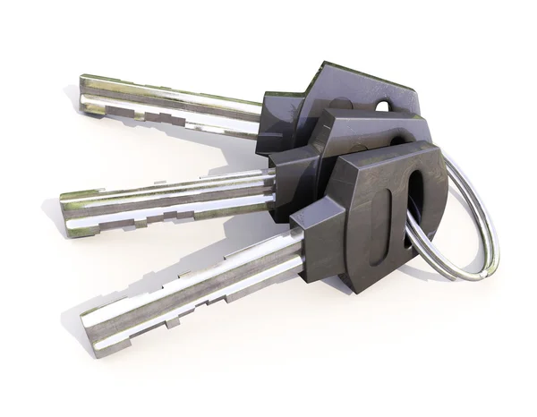 Bunch of house keys — Stock Photo, Image