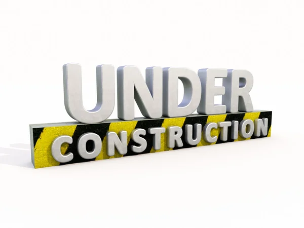 Under construction — Stock Photo, Image