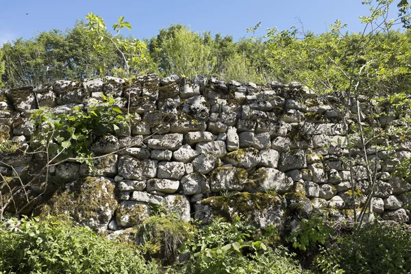 Stenvägg — Stockfoto