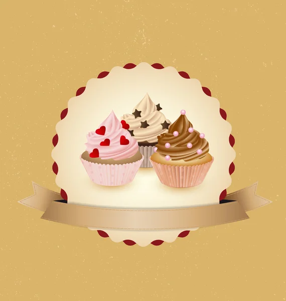 Petits gâteaux — Image vectorielle