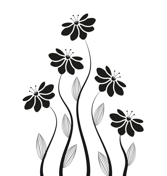 Bloemen achtergrond — Stockvector