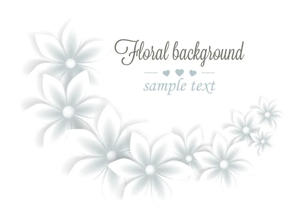 Floral background — Stock Vector