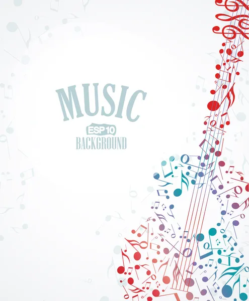 Music background — Stock Vector