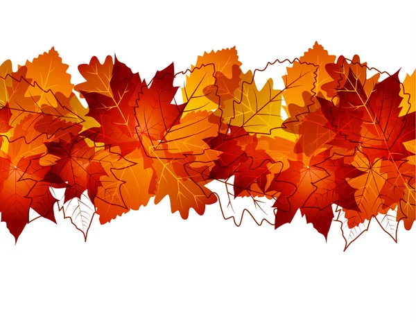 Autumn leaves — Stock Vector