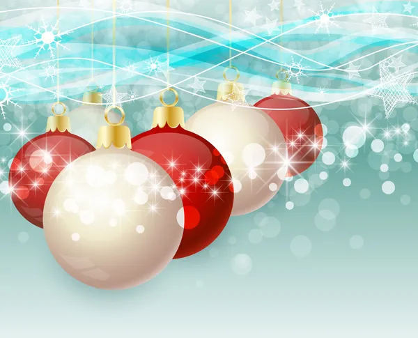 Рождественские шары — стоковый вектор