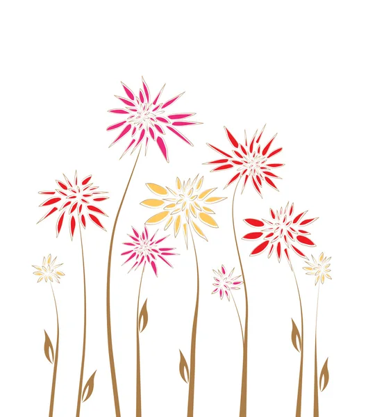 Flowers — Stock Vector