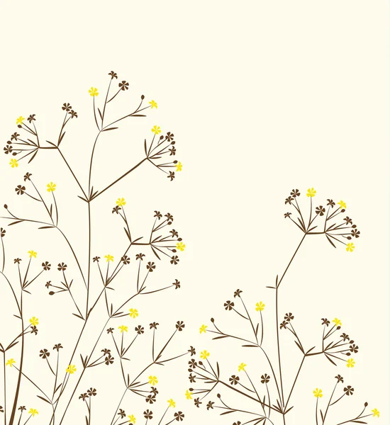 Bloemen achtergrond — Stockvector