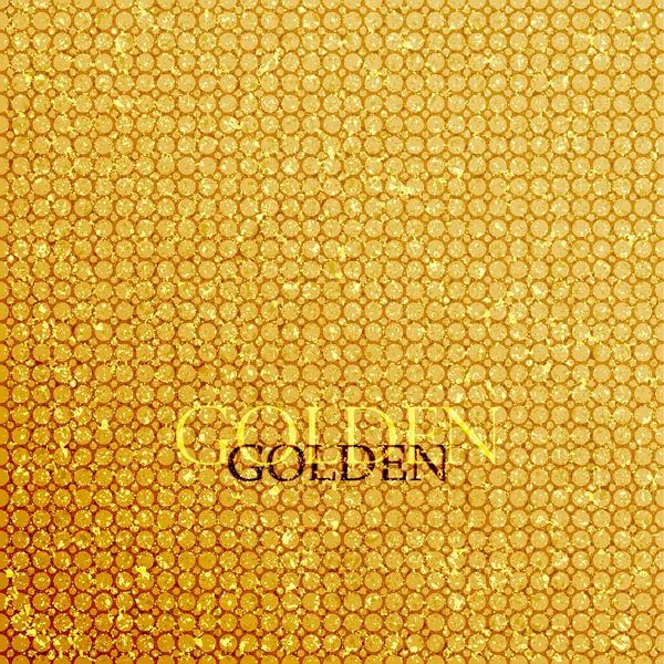 Hintergrund golden — Stockvektor