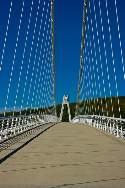 The bridge across the creek, dam Vranov. — Stock Photo, Image